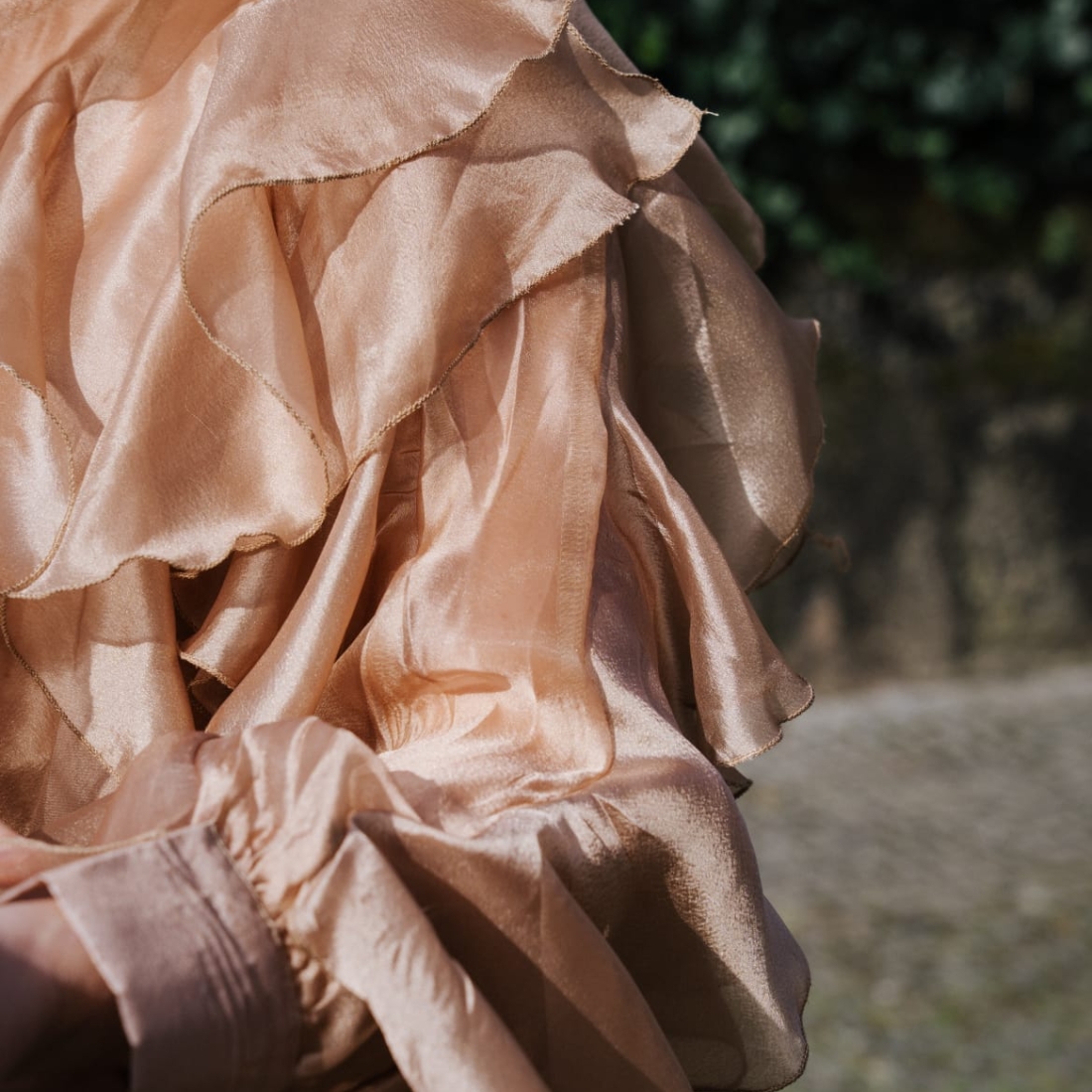 Blusa com transparência